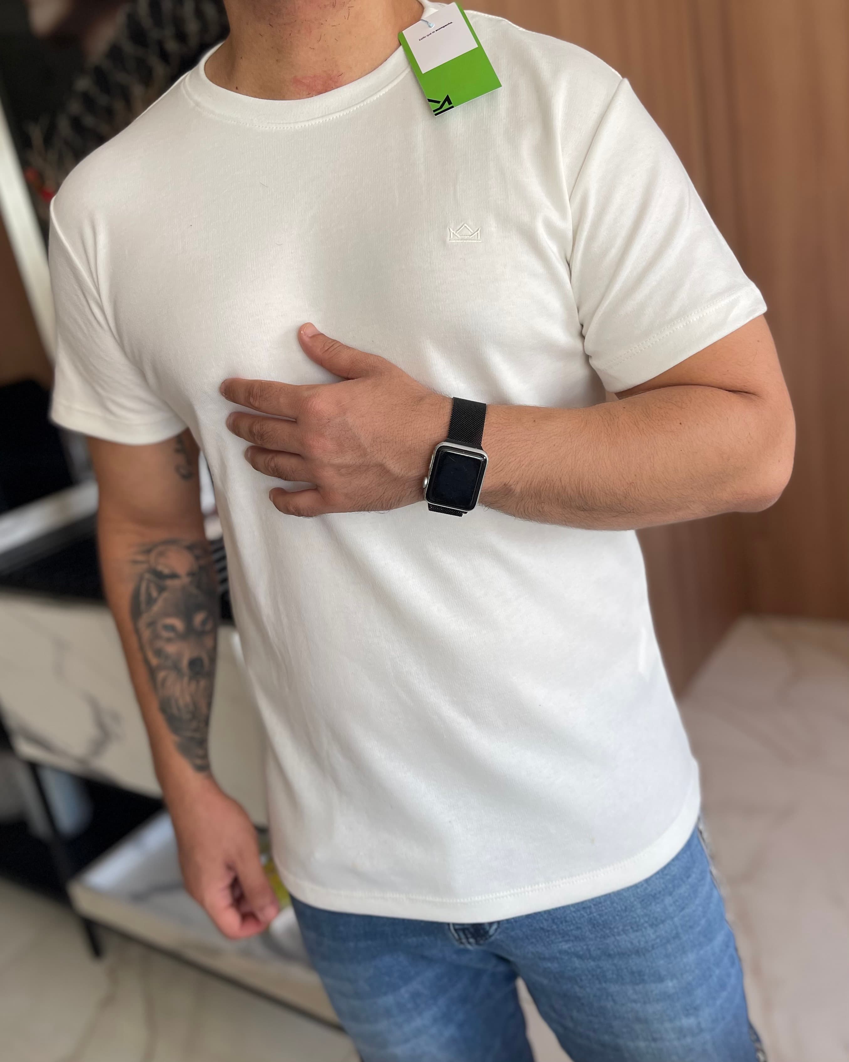 Camisa WARTH Algodão Egípcio - Off White
